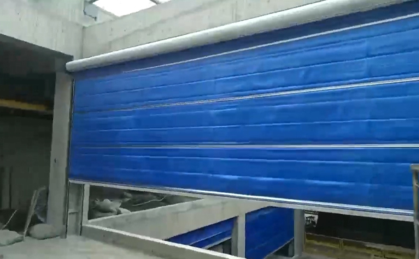 大型物流园区完成伊宁市防火门整体安装工程